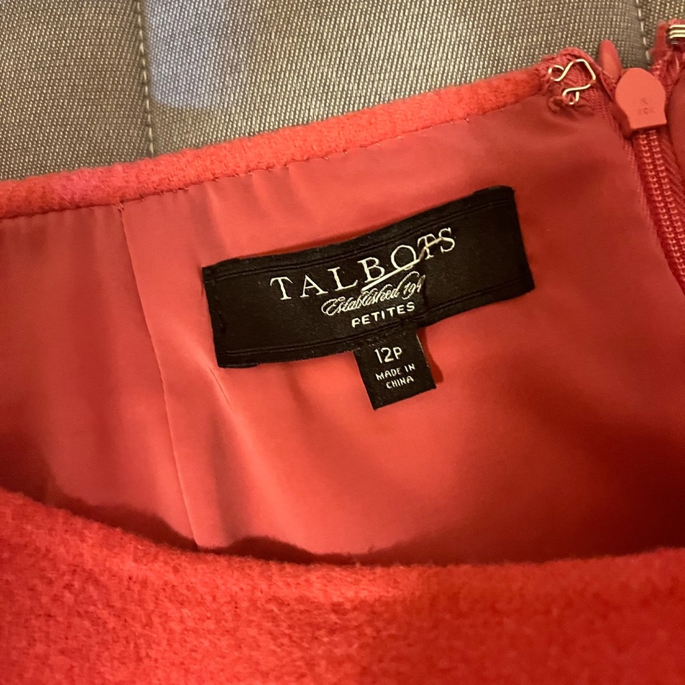 Bubble gum pink Talbots skirt . - Picture 2 of 4